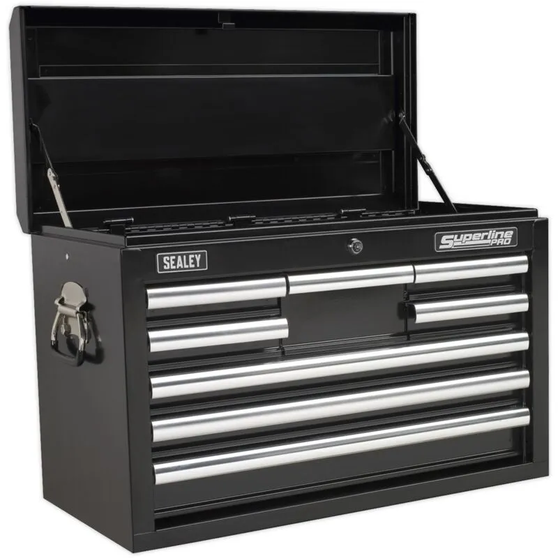 Sealey - AP33089B Superline pro Topchest 8 Drawer - Black