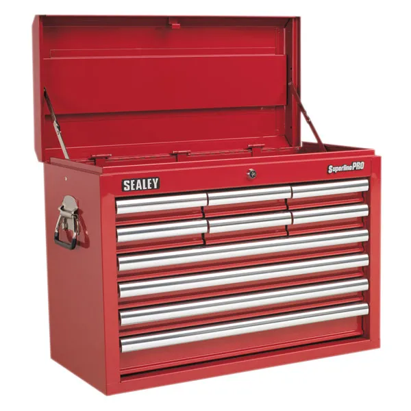 Sealey - AP33109 Superline pro Topchest 10 Drawer - Red