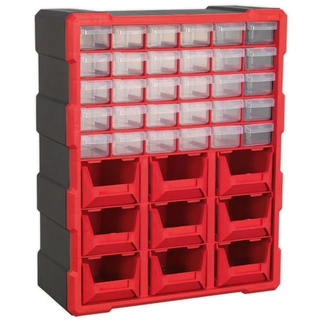 Sealey APDC39R 39 Drawer Cabinet Box