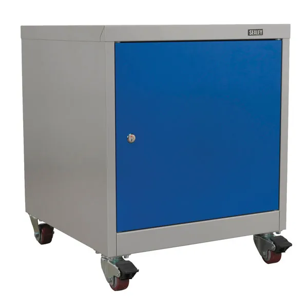 Sealey Premier Industrial Mobile Single Cabinet Blue / Grey