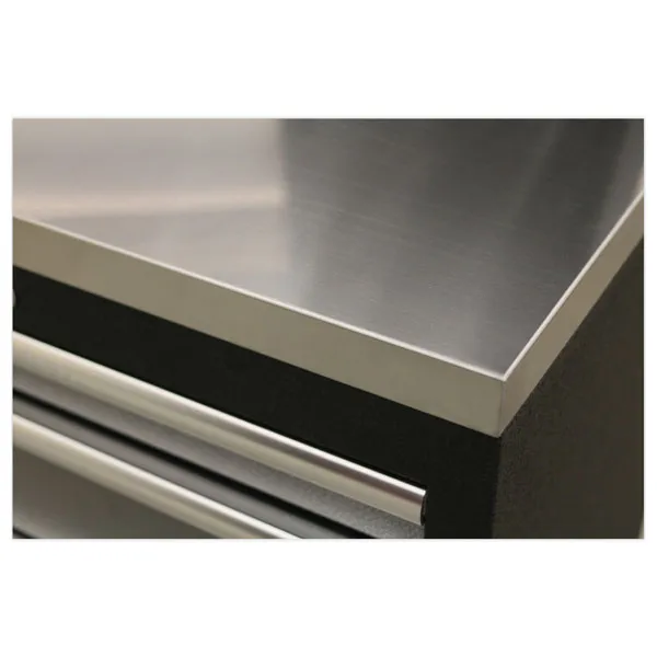 Sealey Superline Pro Stainless Steel Worktop Mss System 2.04m
