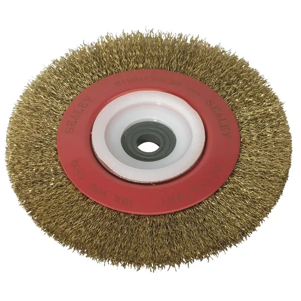 Sealey Bench Grinder Wire Wheel 200mm 13mm 16mm