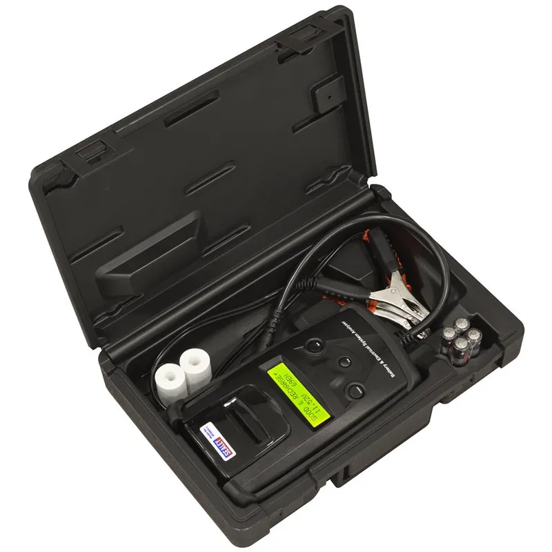 Sealey BT2003 Digital Battery and Alternator Tester with Printer