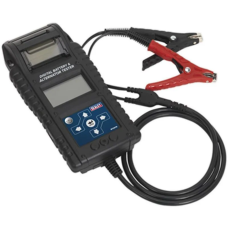 Sealey - BT2015 Digital Start/Stop Battery & Alternator Tester with Printer 6/12/24V