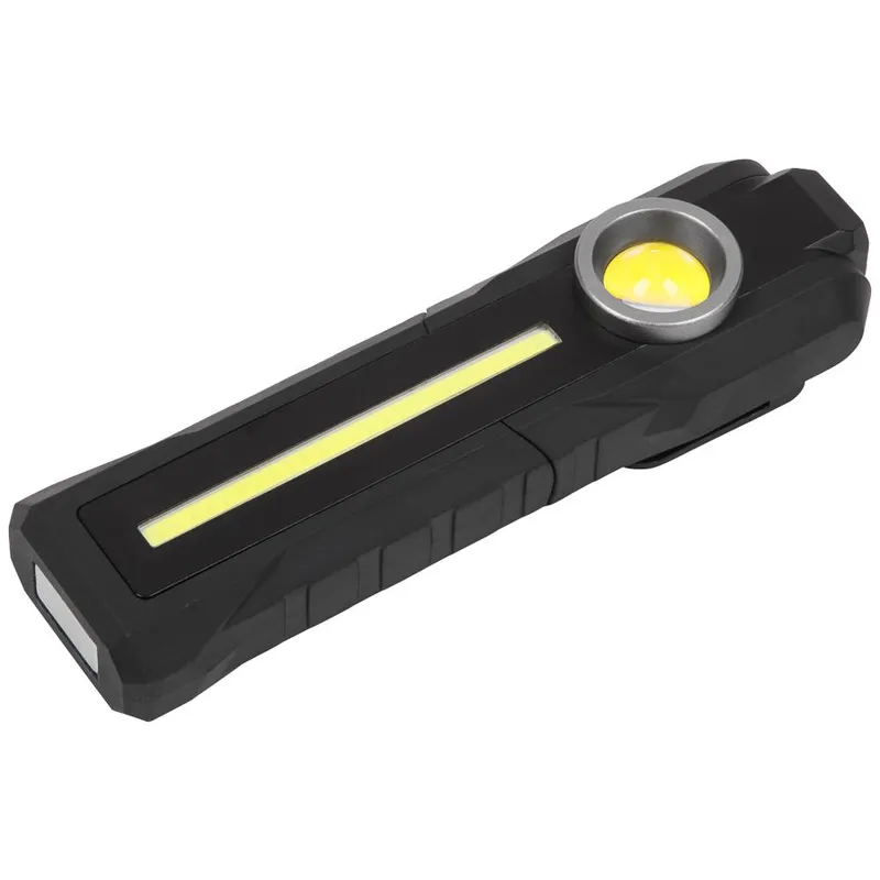 Sealey Cob Smd LED Rechargeable 3 in 1 Inspection Light Torch Black
