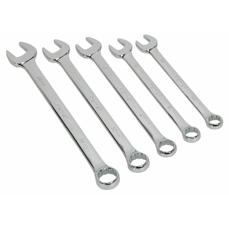 Sealey 5 Piece Jumbo Combination Spanner Set