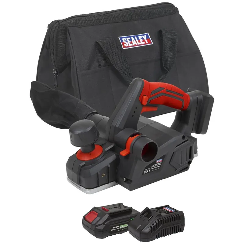 Sealey - CP20VEPKIT1 SV20 Series Cordless Planer Kit 20V 2Ah