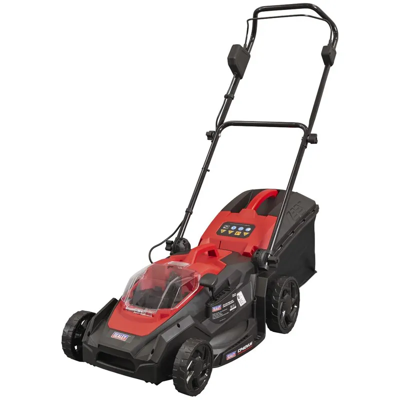 Sealey CP40VLM Twin 20v Cordless Rotary Lawnmower 400mm No Batteries No Battery Charger