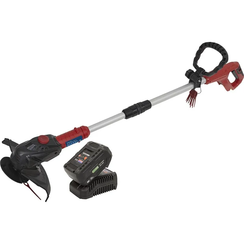 Sealey CS20VCOMBO4 Strimmer Cordless 20V with 4Ah Battery & Charger