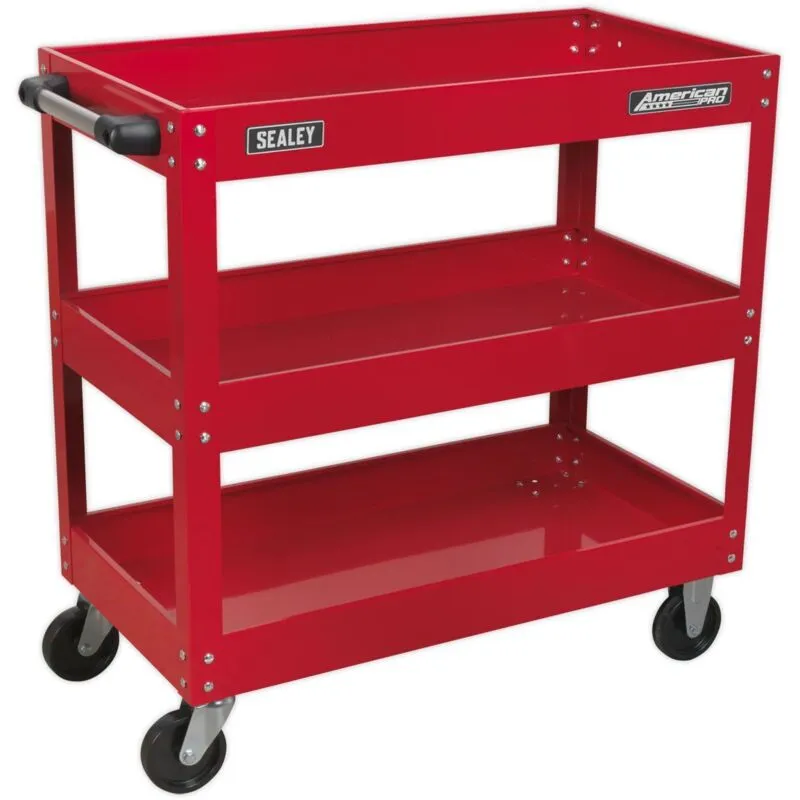 Sealey CX108 Workshop Trolley 3-Level Heavy-Duty