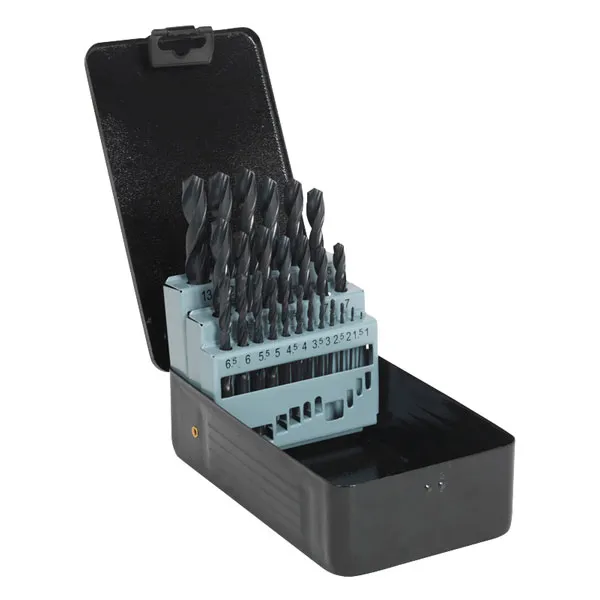 DBS19RF hss Roll Forged Drill Bit Set 19pc - Sealey