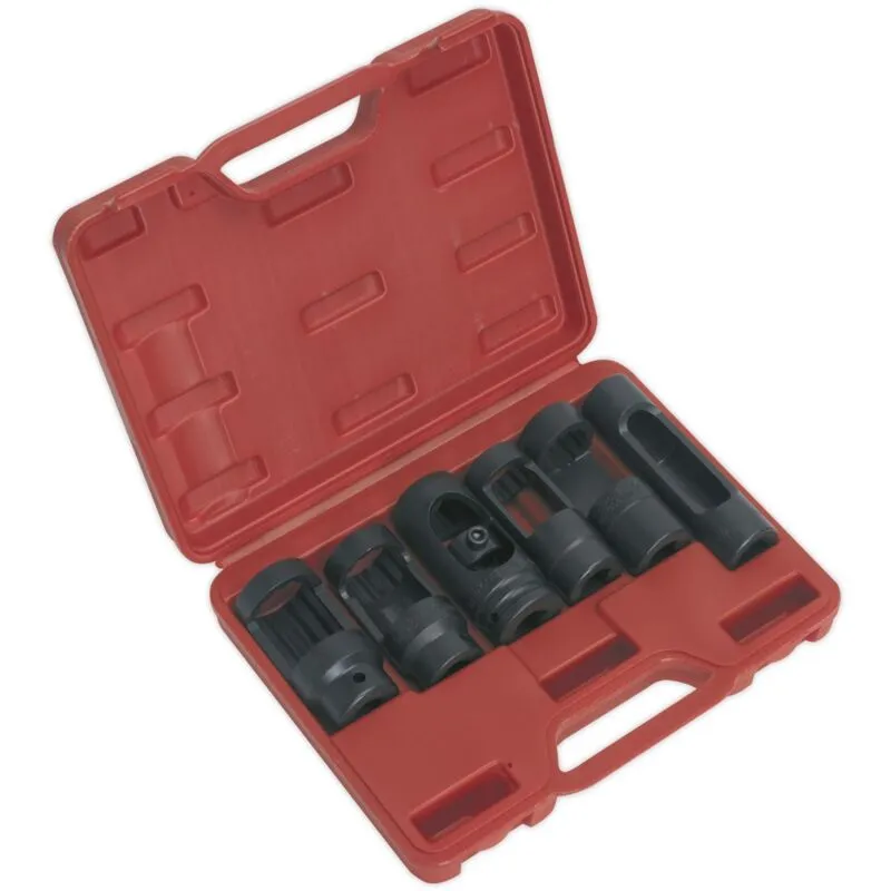 Sealey 6 Piece 1/2" Drive Diesel Injector Socket Set 1/2"
