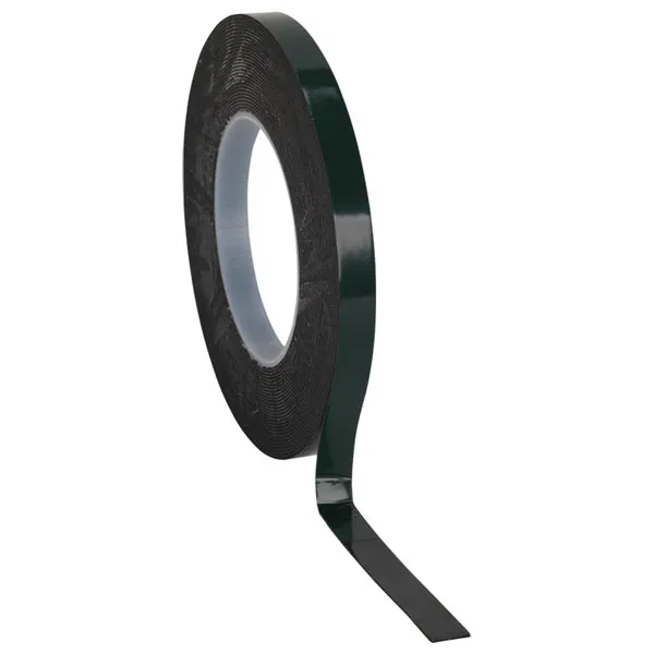 Sealey - DSTG5010 Double-Sided Adhesive Foam Tape 50mm x 10m - Green Backing