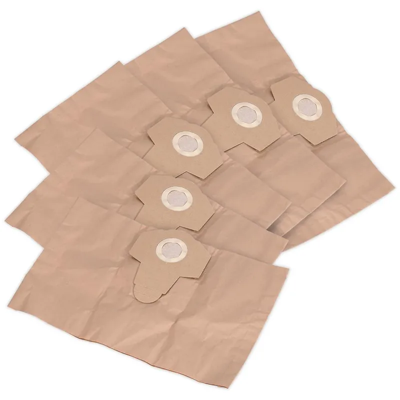 Sealey Dust Collection Bags for PC200, PC200SD, PC200SDAUTO Pack of 5