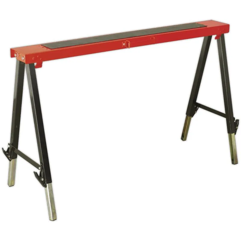 Sealey - FTAL1 Fold Down Trestle with Adjustable Legs 150kg Capacity