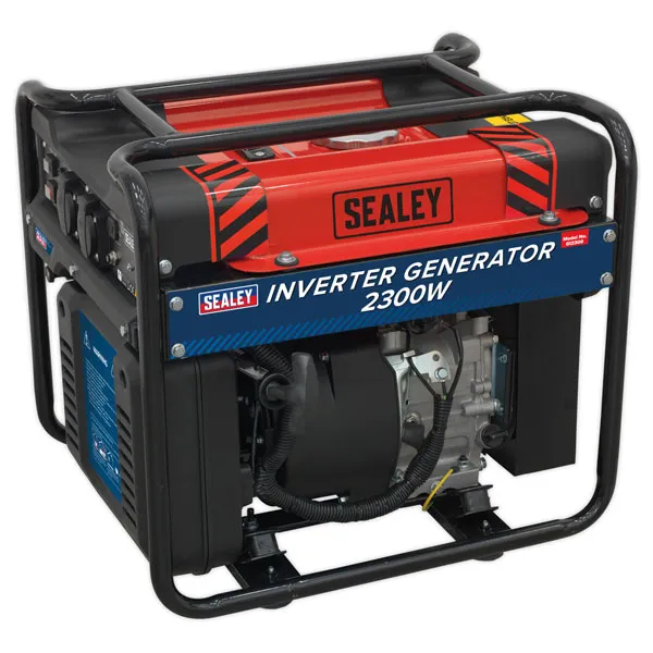 Sealey - GI3500 3500W Inverter Generator 4-Stroke Engine 230V