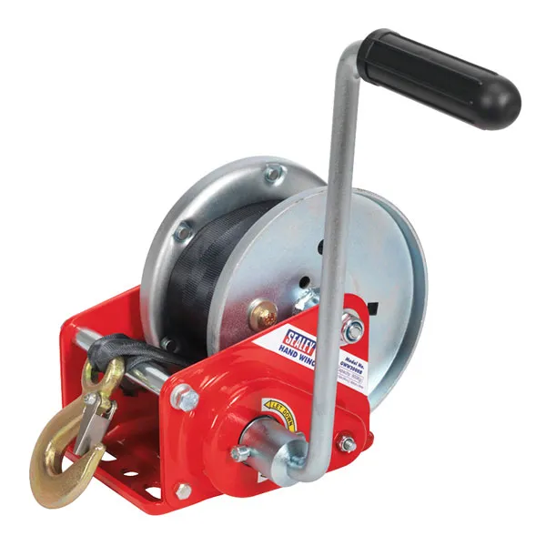 Sealey GWE1200B Geared Hand Winch with Brake 540kg Capacity