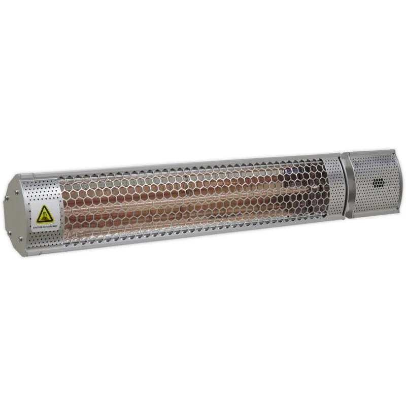 Sealey - High Efficiency Infrared Short Wave Wall Mounting Heater 2000W IWMH2000R
