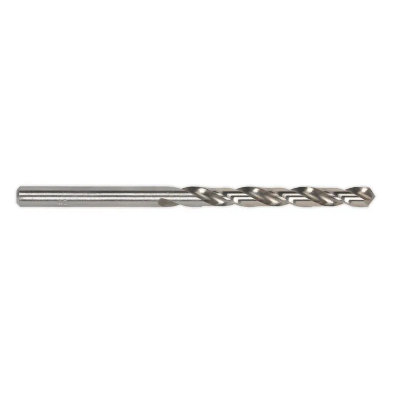 Sealey - DB080FG hss Fully Ground Drill Bit 8mm - Pack of 10