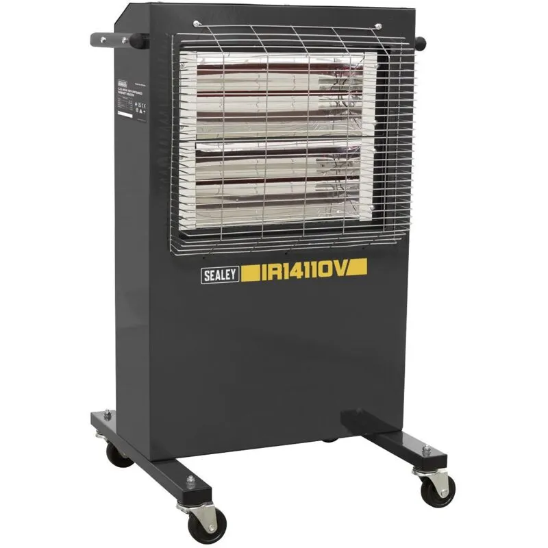 Sealey IR14110V Infrared Cabinet Heater 1.2/2.4kW 110V
