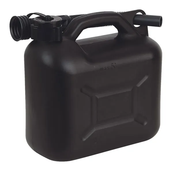 Sealey JC5B Fuel Can 5L - Black
