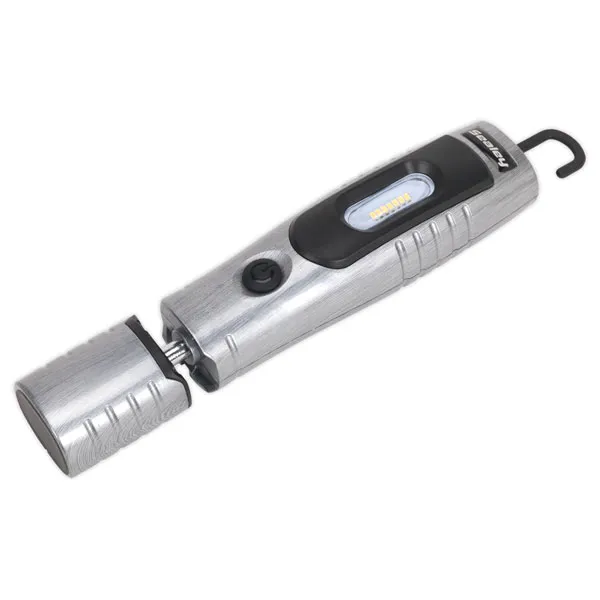 Sealey LED3606G Rechargeable 360° Insp Lamp 24 Smd LED + 3W LED Gr...