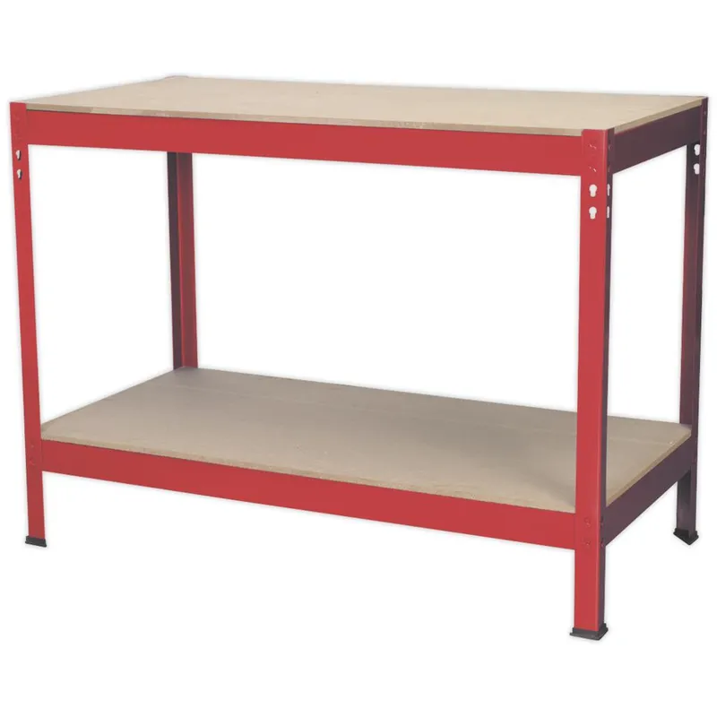 Sealey - Steel Workbench with Wooden Top 1.2m AP1210