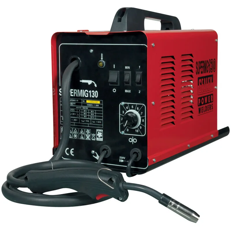 Sealey SUPERMIG130 MiniMIG Welder 130Amp 230V