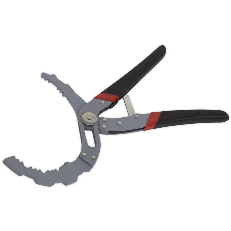 Sealey - Oil Filter Pliers Self-Adjusting - Angled AK6421