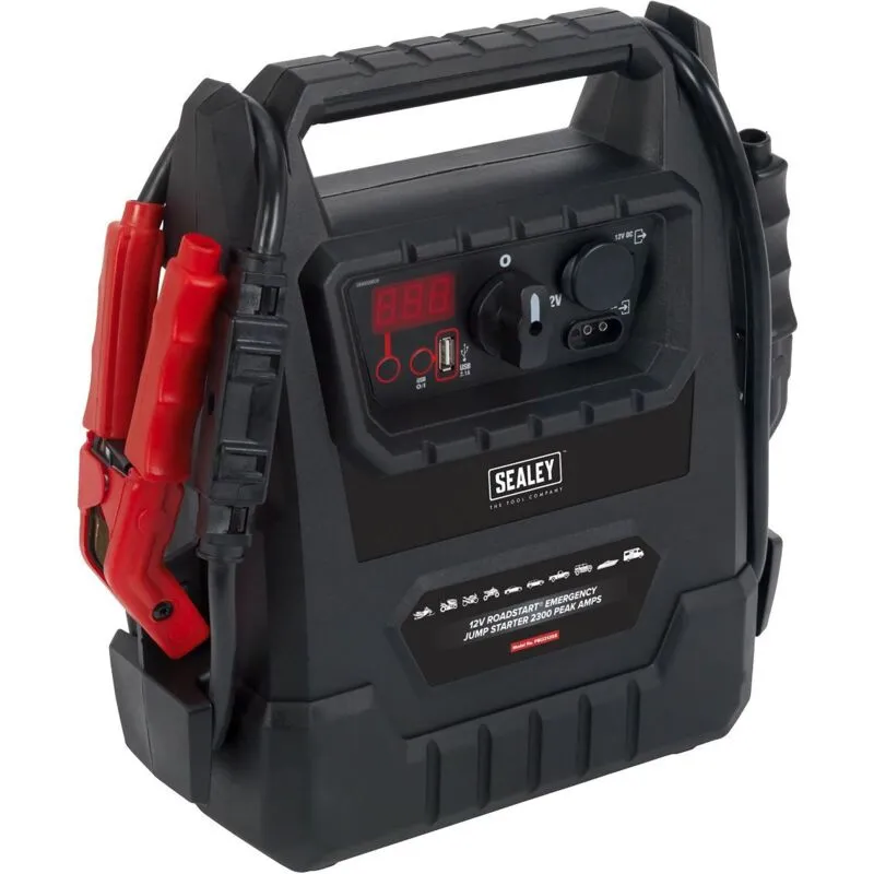 Sealey - PBI2212GS 12V RoadStart Emergency Jump Starter 2300 Peak Amps