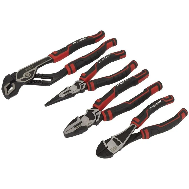 Sealey AK8378 Pliers Set High Leverage 4pc
