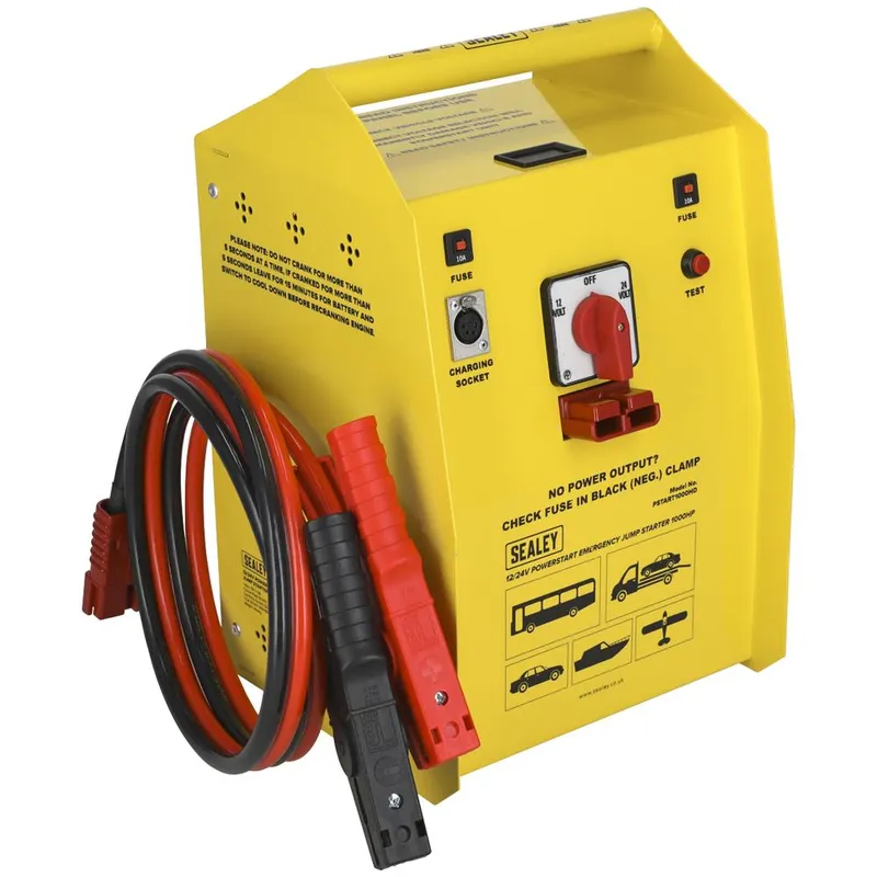 Sealey PowerStart PSTART1000HD Jump Starter and Power Pack 12v or 24v