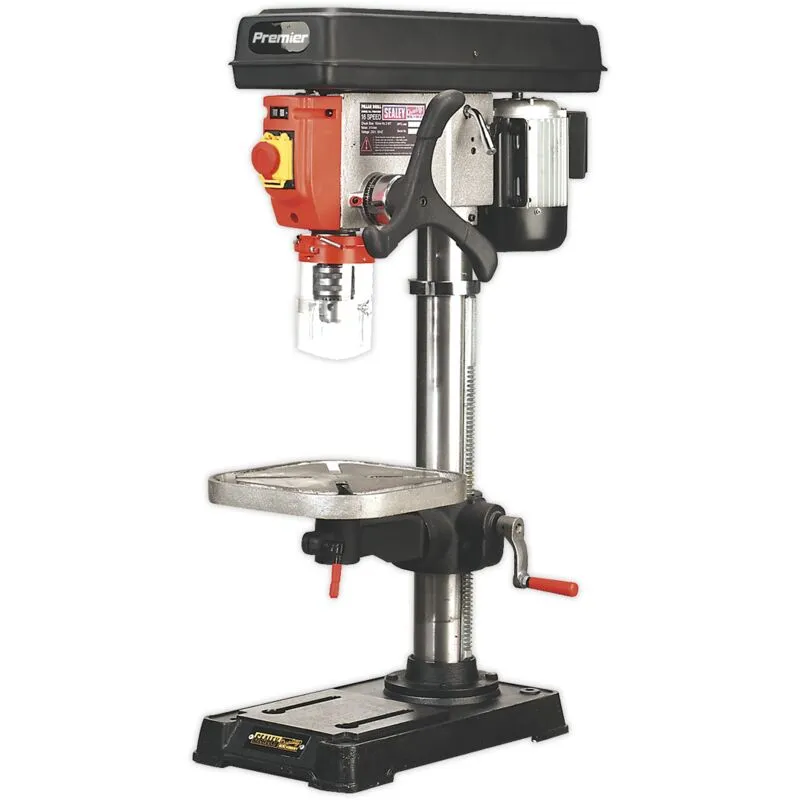 Sealey Premier Bench Mounting Pillar Drill 16-Speed 370W 230V PDM155B