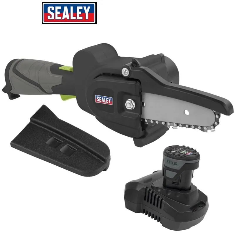 Sealey - pruning saw cordless chainsaw lopping pruning logging 10.8V kit CP108VPS