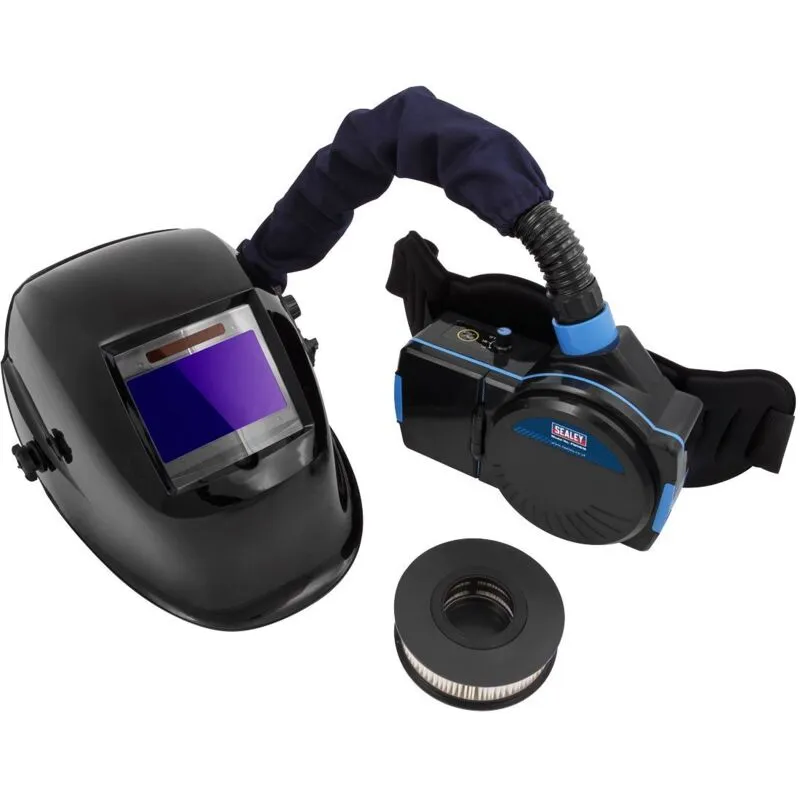 Sealey - PWH616 Auto Darkening Welding Helmet with TH2 Powered Air Purifying Respirator (papr)