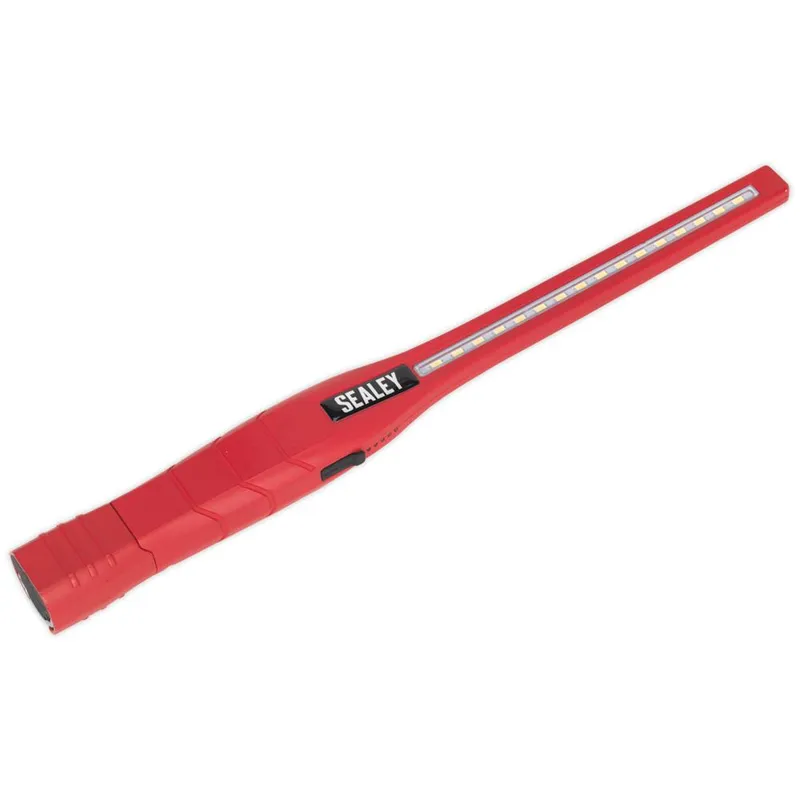 Sealey Rechargeable LED Slim Inspection Lamp Red