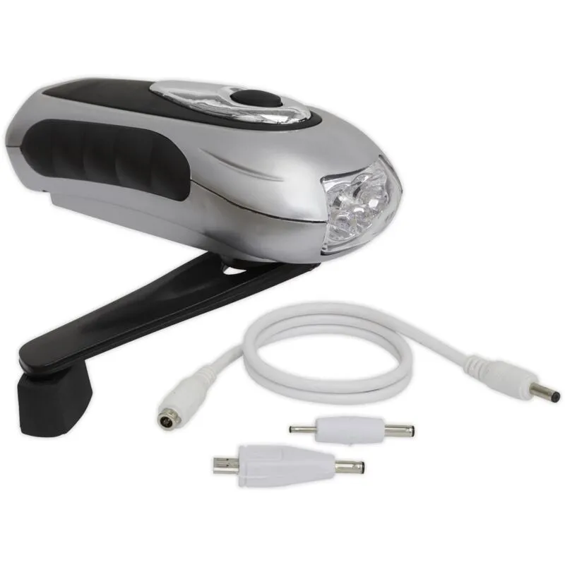 Sealey Rechargeable Wind-Up Torch 3 LED AK3305