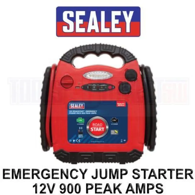 Sealey - RS131 RoadStart® 12V Emergency Jump Starter 900 Peak Amps