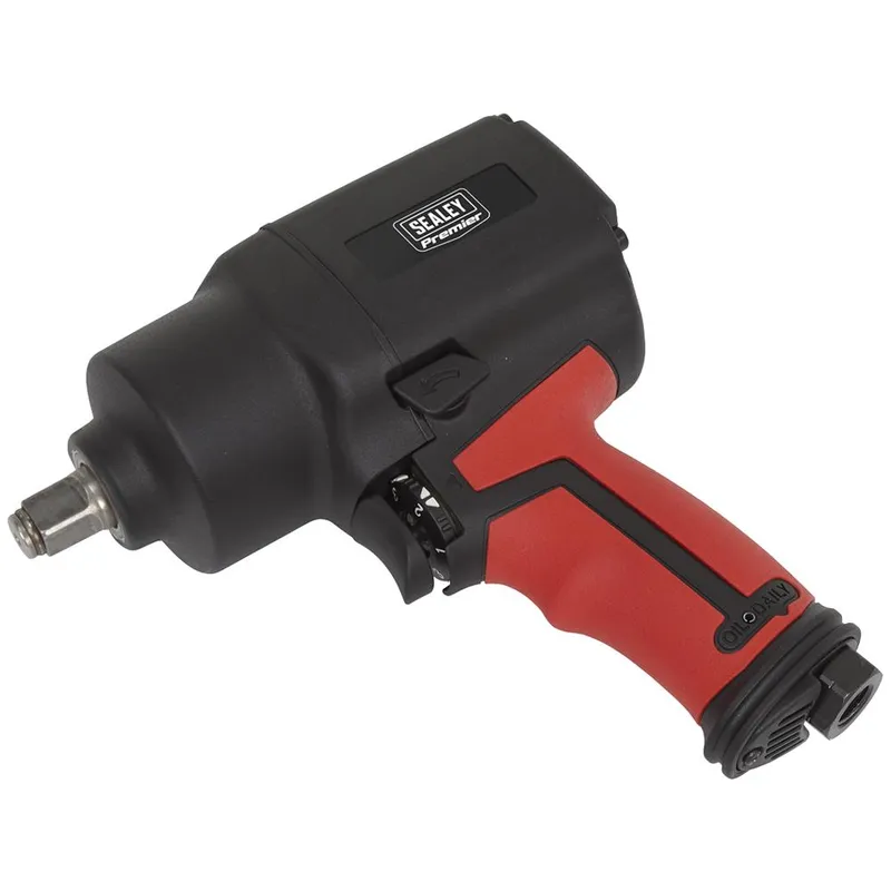 Sealey SA6002 Air Impact Wrench 1/2"Sq Drive Twin Hammer