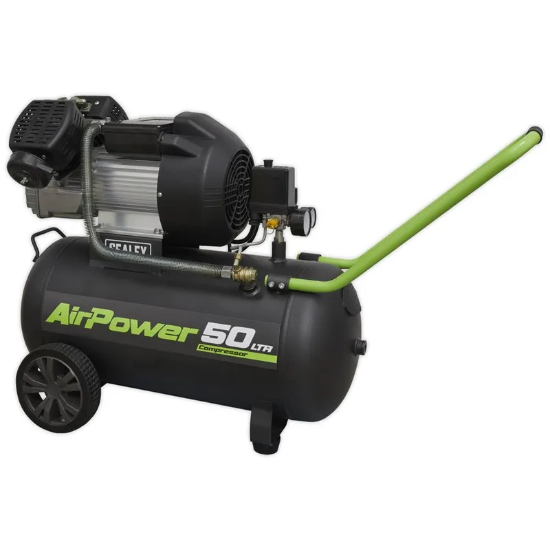 Sealey - SAC5030VE 50L V-Twin Direct Drive Air Compressor 3hp