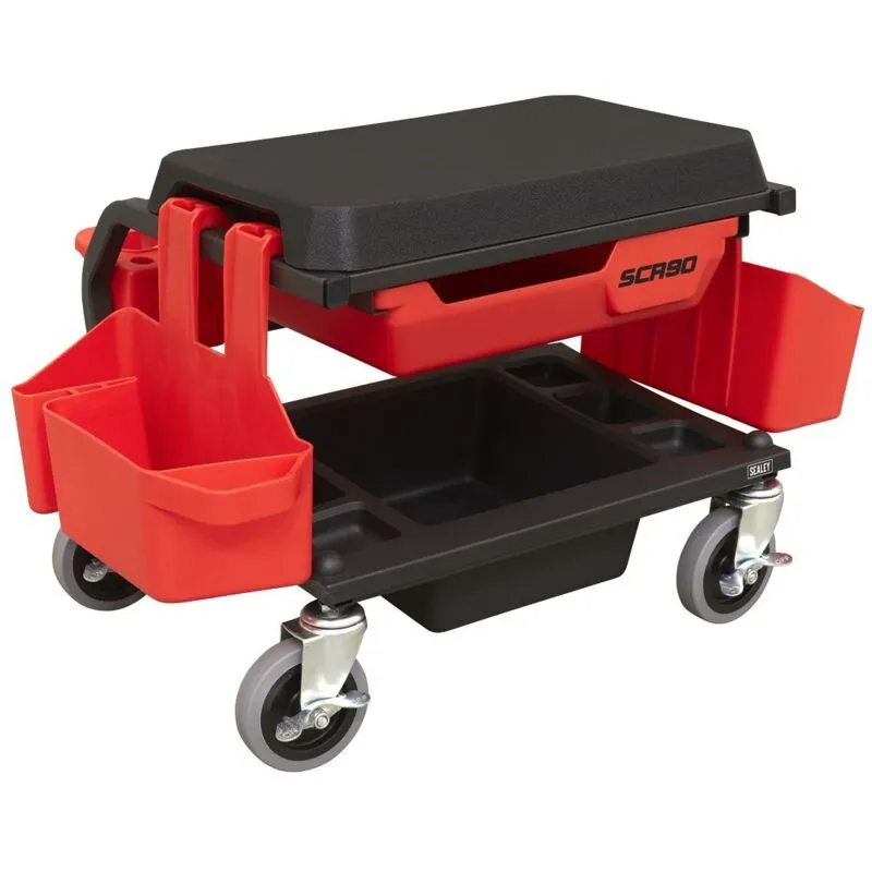 Sealey SCR90 Mechanics Detailing Utility Tool Caddy Seat