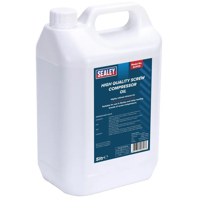 Sealey Screw Compressor Oil 5l