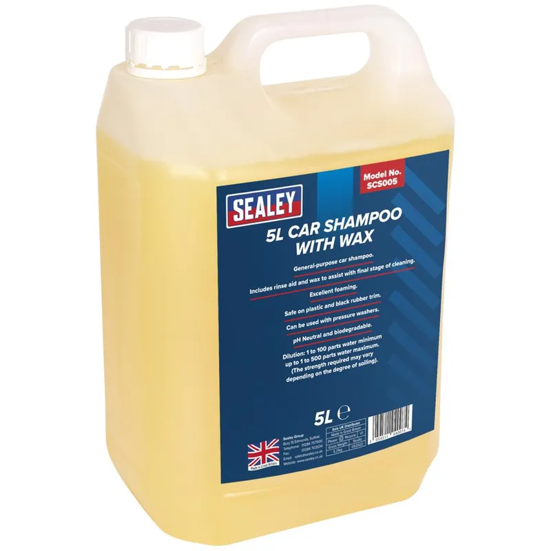 Sealey SCS005 Car Shampoo 5l