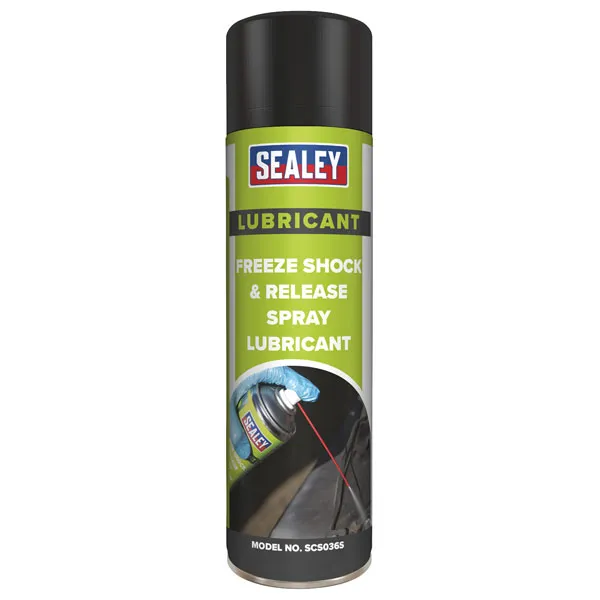Sealey - SCS036S Freeze Shock & Release Spray Lubricant 500ml