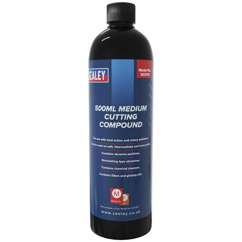 Sealey SCS701 Cutting Compound Medium 500ml