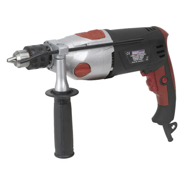Sealey - SD1000 13mm 2 Mechanical Plus Variable Speed Hammer Drill 1050W/230V