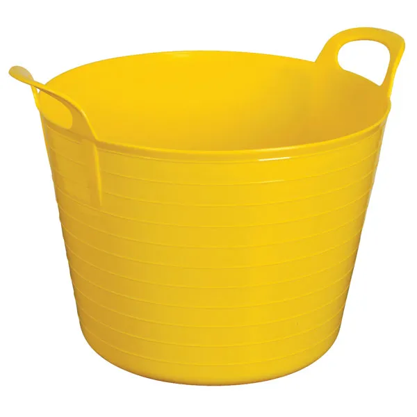 Sealey SFT40Y Heavy-Duty Flexi Tub 40ltr - Yellow
