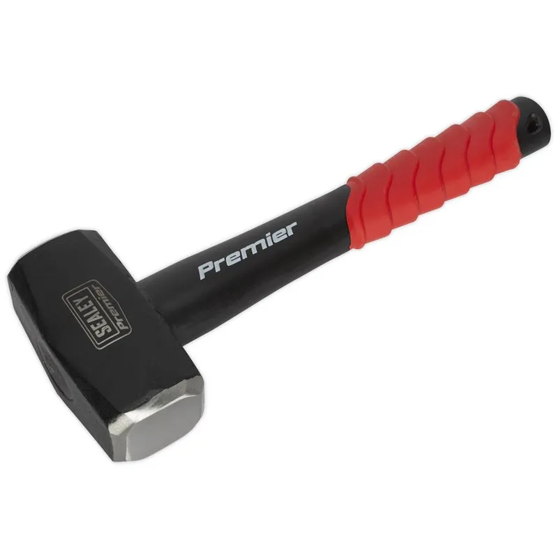 Sealey - CHF401 Premier Club Hammer with Fibreglass Shaft 4lb