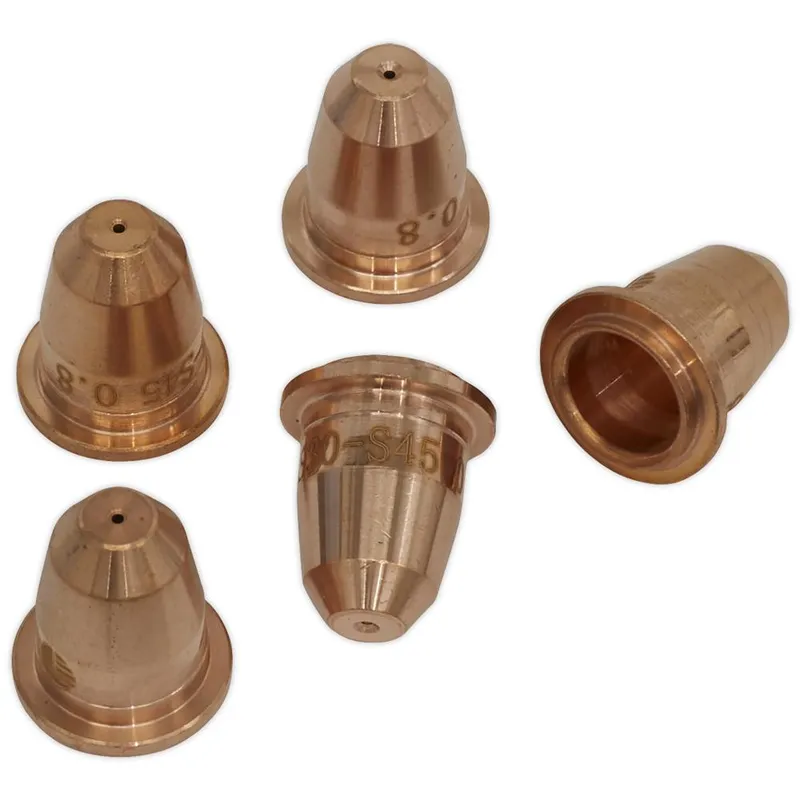 Sealey Short Low Power Nozzles for PP40PLUS Plasma Inverter Pack of 5
