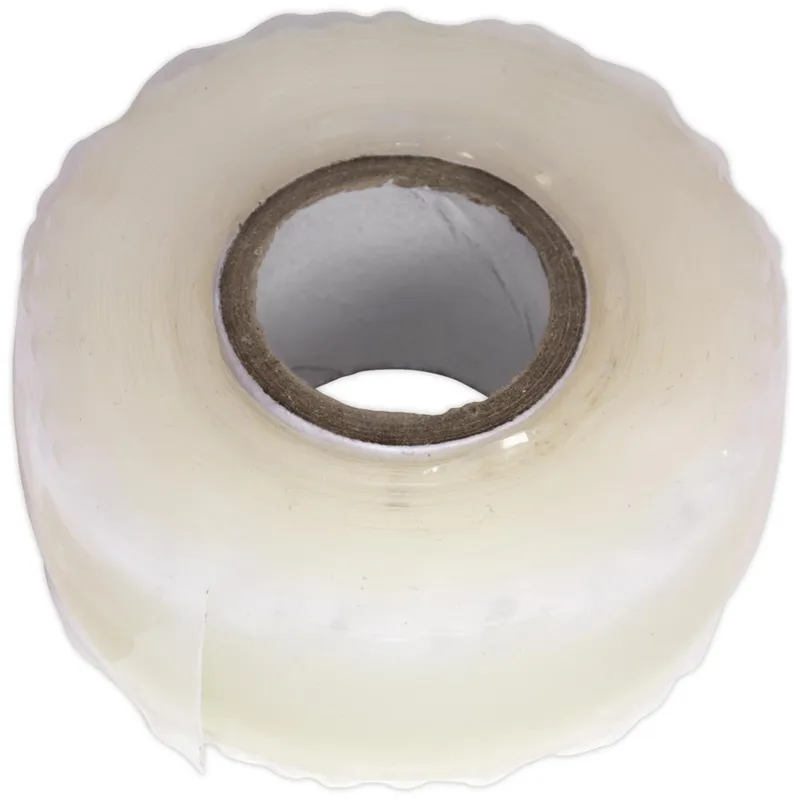 Sealey Silicone Repair Tape Clear 25mm 5m